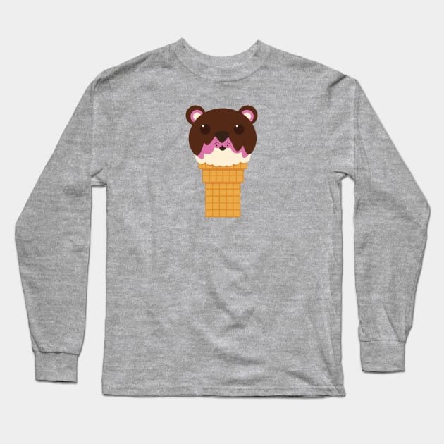 Cubby Cone Long Sleeve T-Shirt by Ambrosia Salad